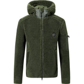 Covalliero Felpa con cappuccio e zip AW24 Bambini Opal Green