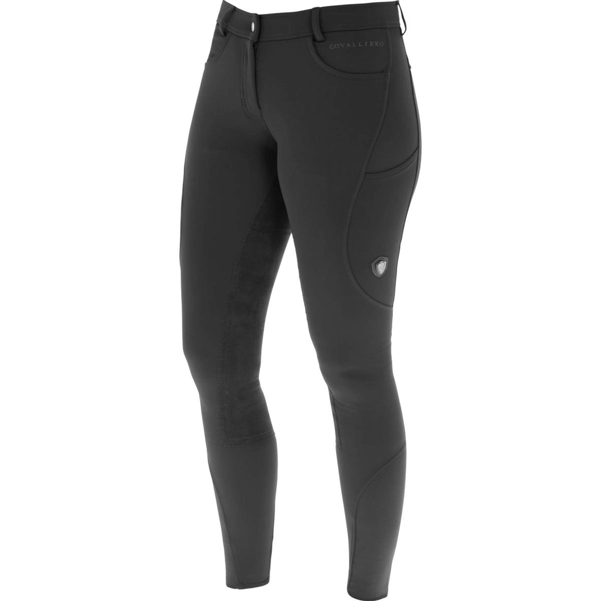 Covalliero Calzoni AW24 Full Grip Nero