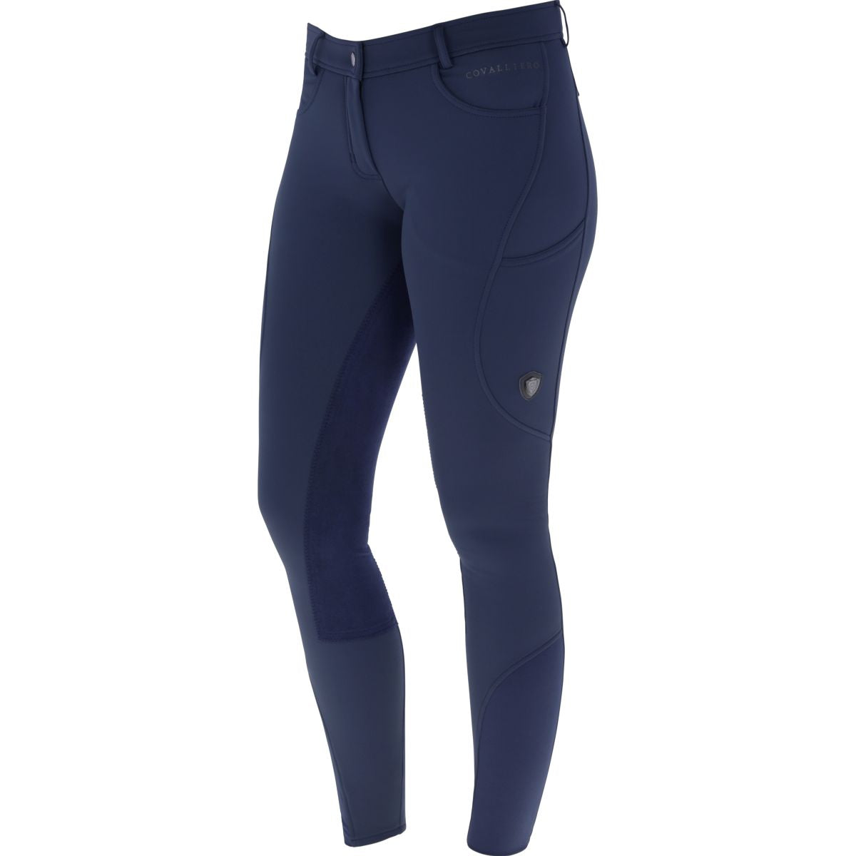 Covalliero Calzoni AW24 Full Grip Dark Navy