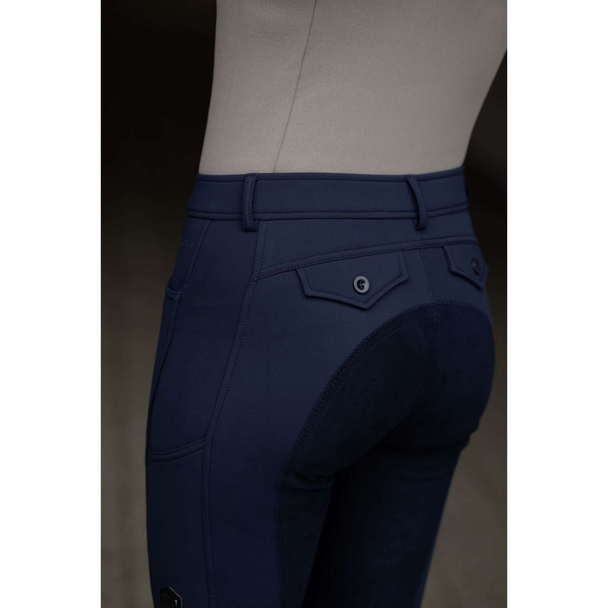 Covalliero Calzoni AW24 Full Grip Dark Navy
