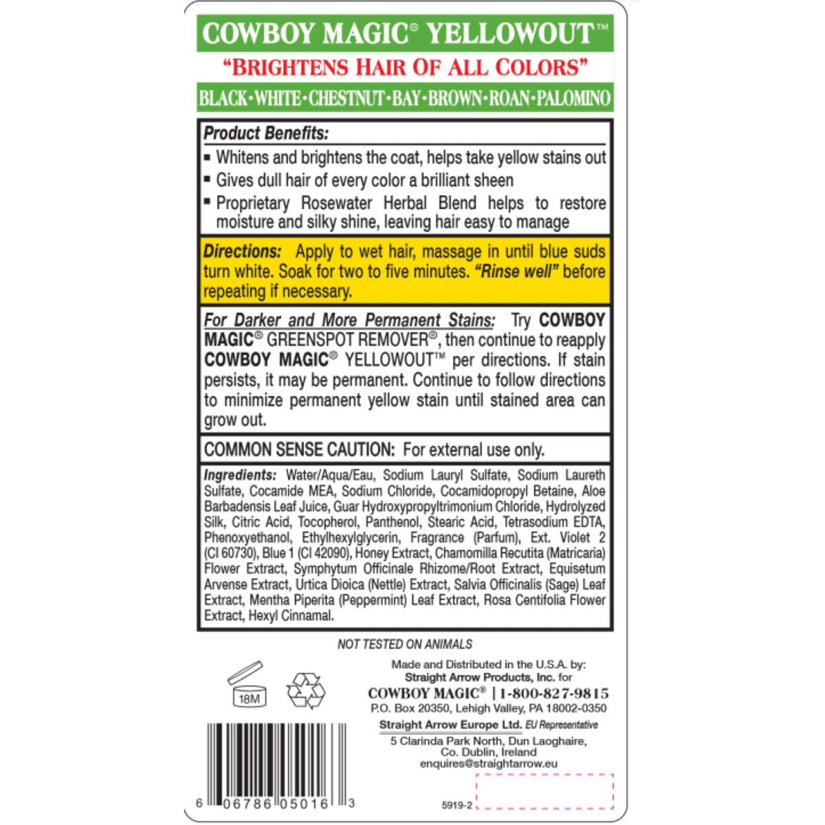 Cowboy Magic Brilla nel giallo