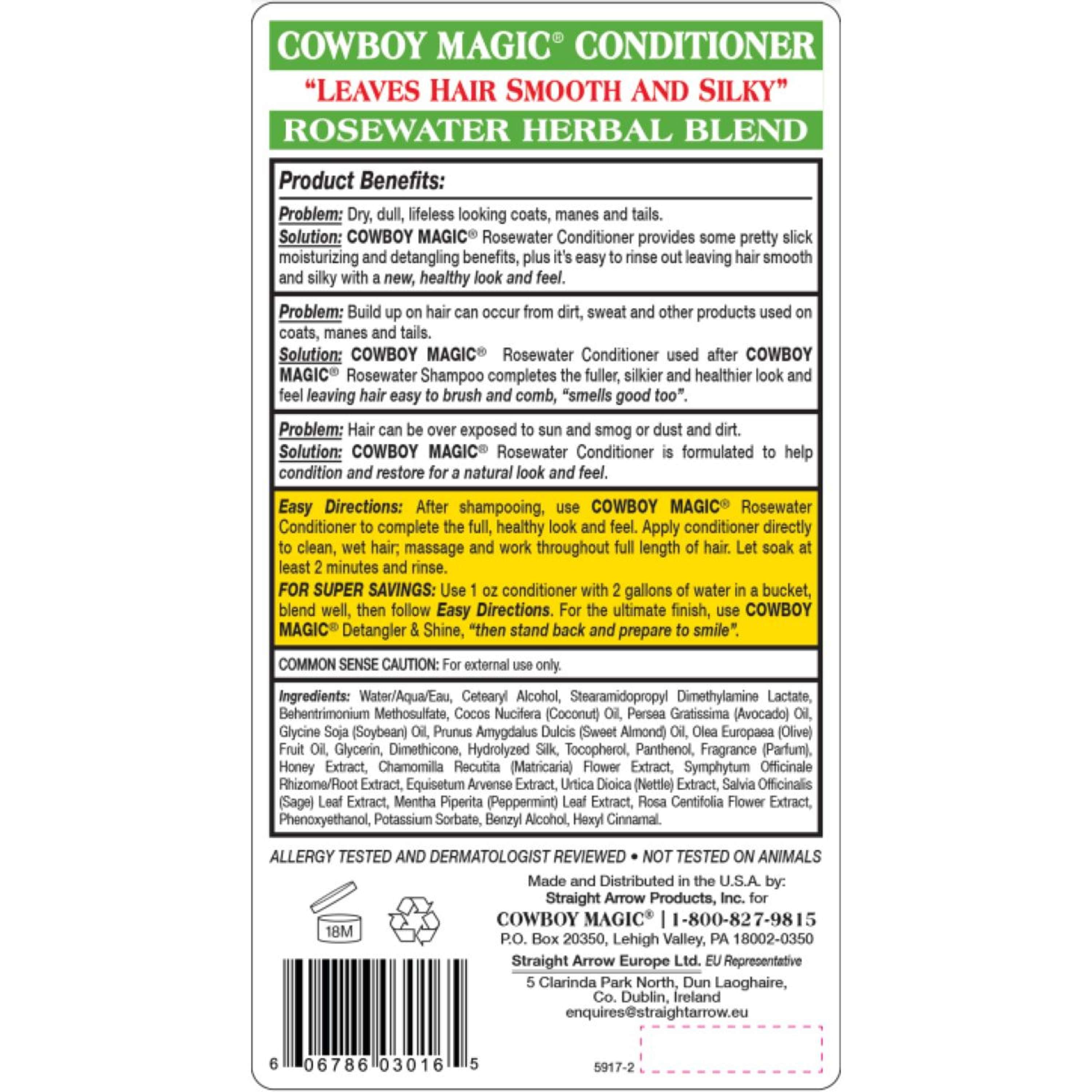 Cowboy Magic Balsamo all'acqua di rose