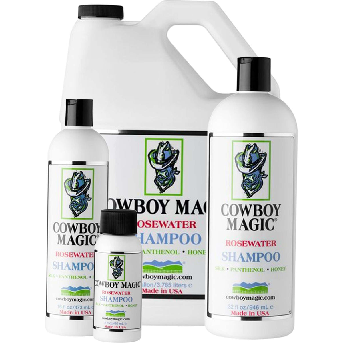 Cowboy Magic Shampoo all'acqua di rose