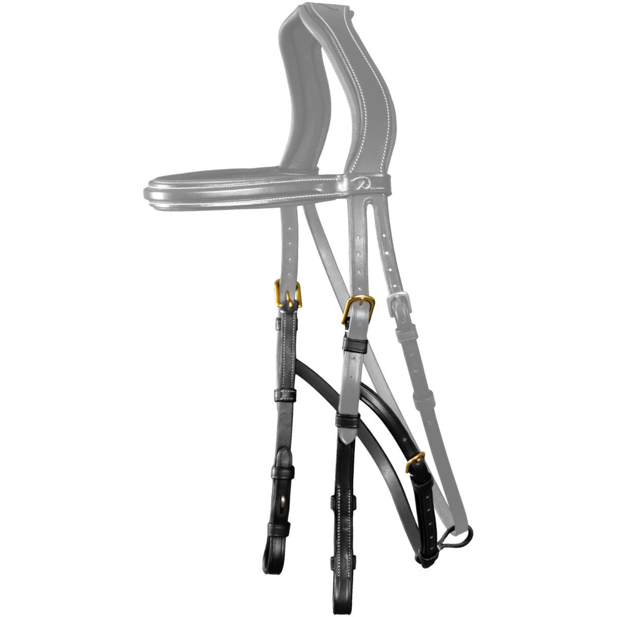 Dyon Pezzi Guancia Hackamore Nero