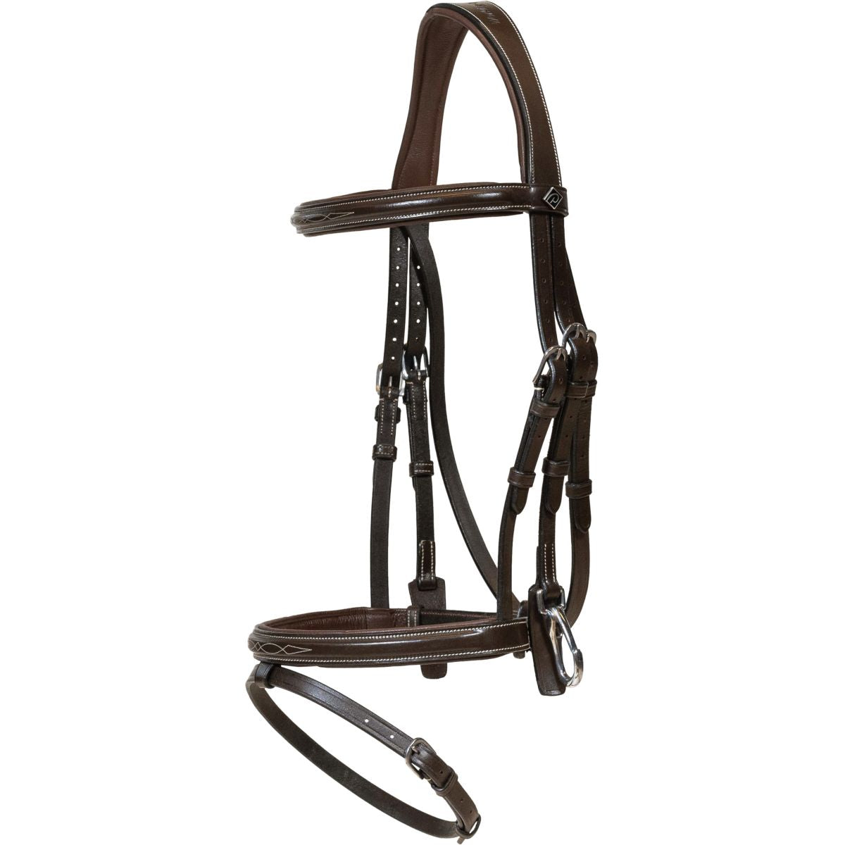 Dyon Briglia Flash con Clips Marrone