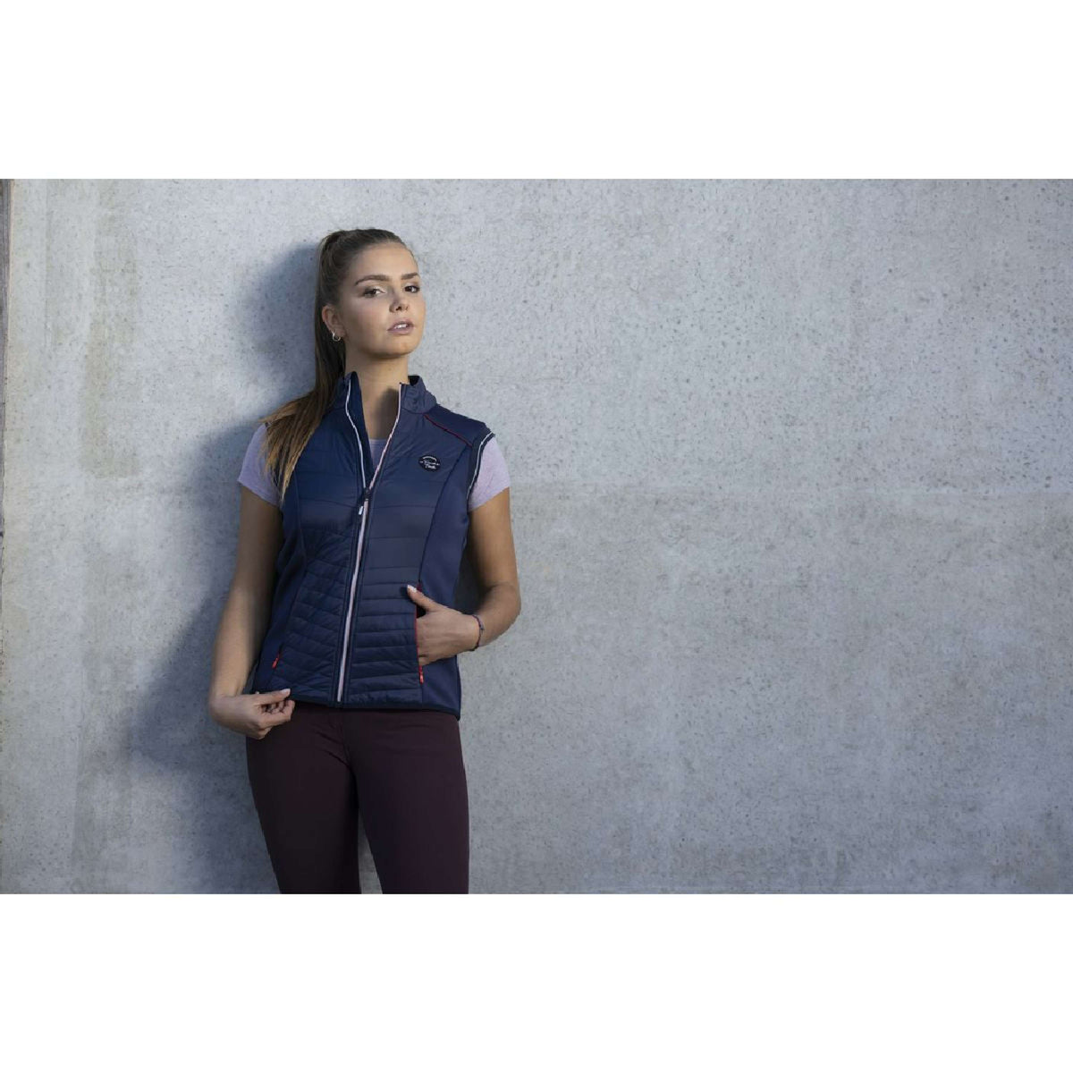 EQUITHÈME Gilet Luna Navy