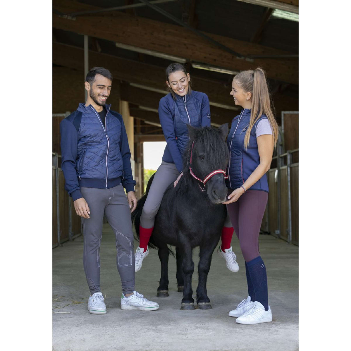 EQUITHÈME Gilet Luna Navy