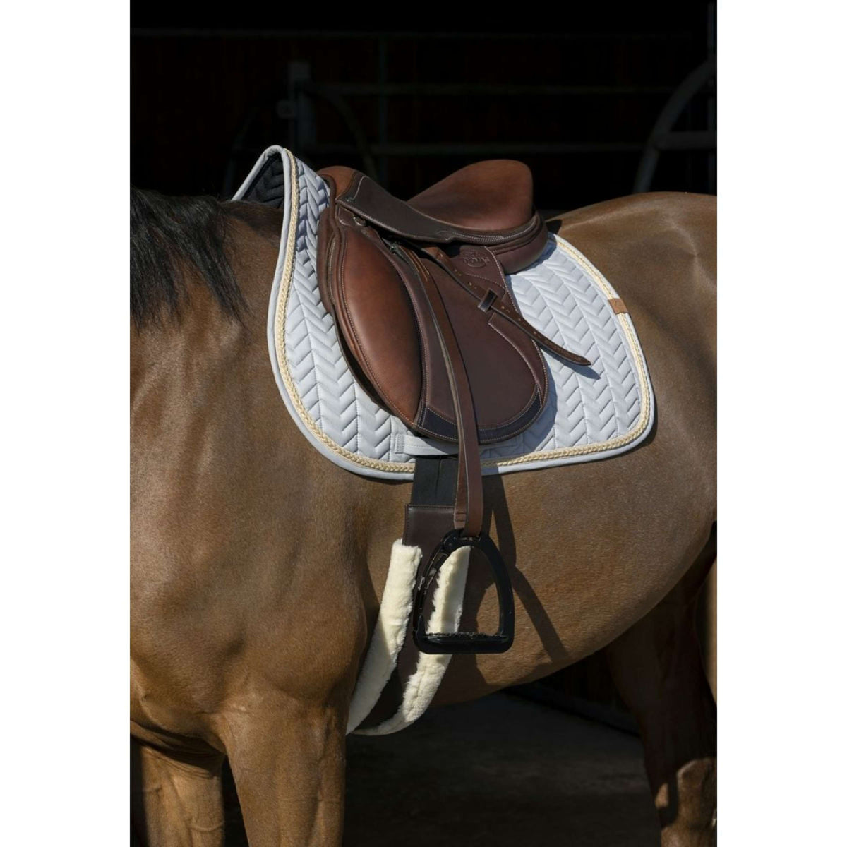 EQUITHÈME Sottosella Softy Grigio/Blu