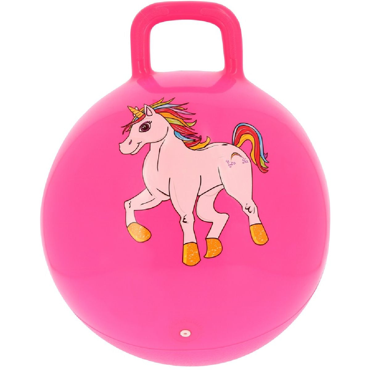Equi-kids Palla rimbalzante Unicorn Rosa neon