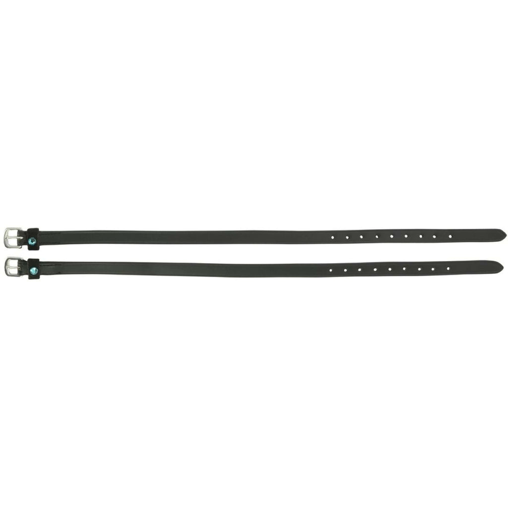 Norton Cinghie per speroni Pro Solitaire Nero/Turchese