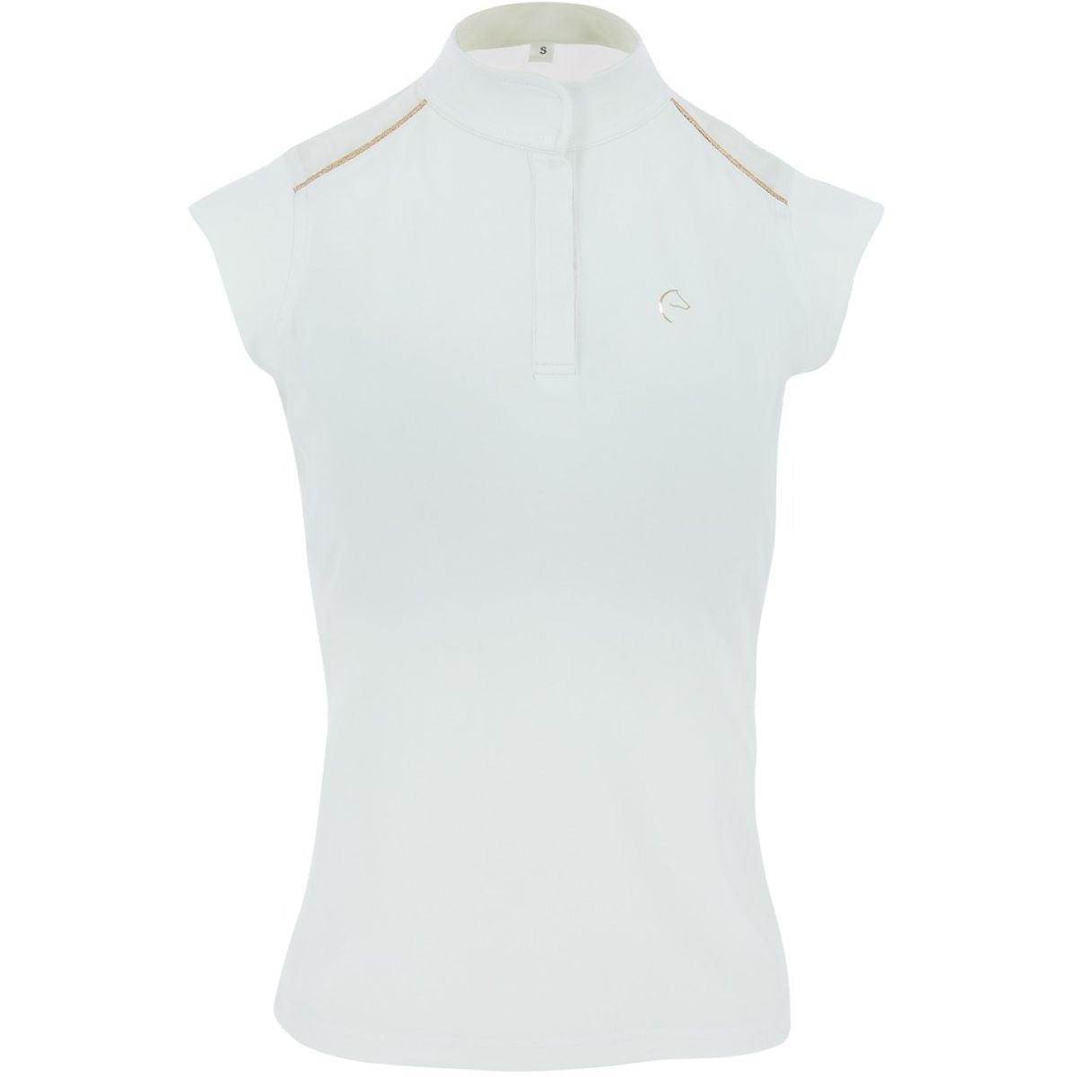 EQUITHÈME Maglietta da Competizione Brussels Bianco