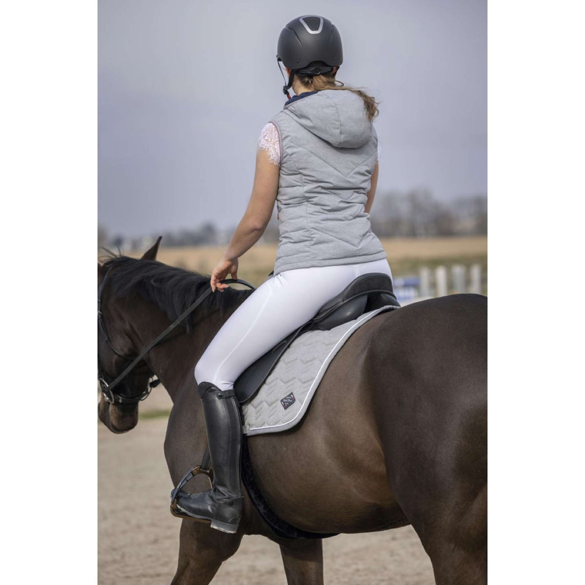 EQUITHÈME Gilet Lea Grigio