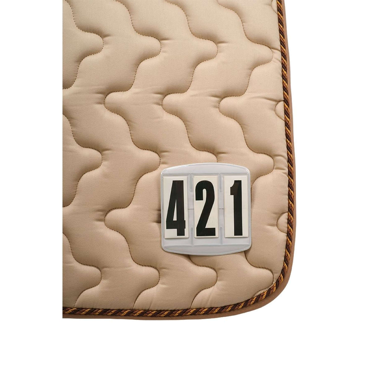 EQUITHÈME Startnummer 3 numeri con velcro