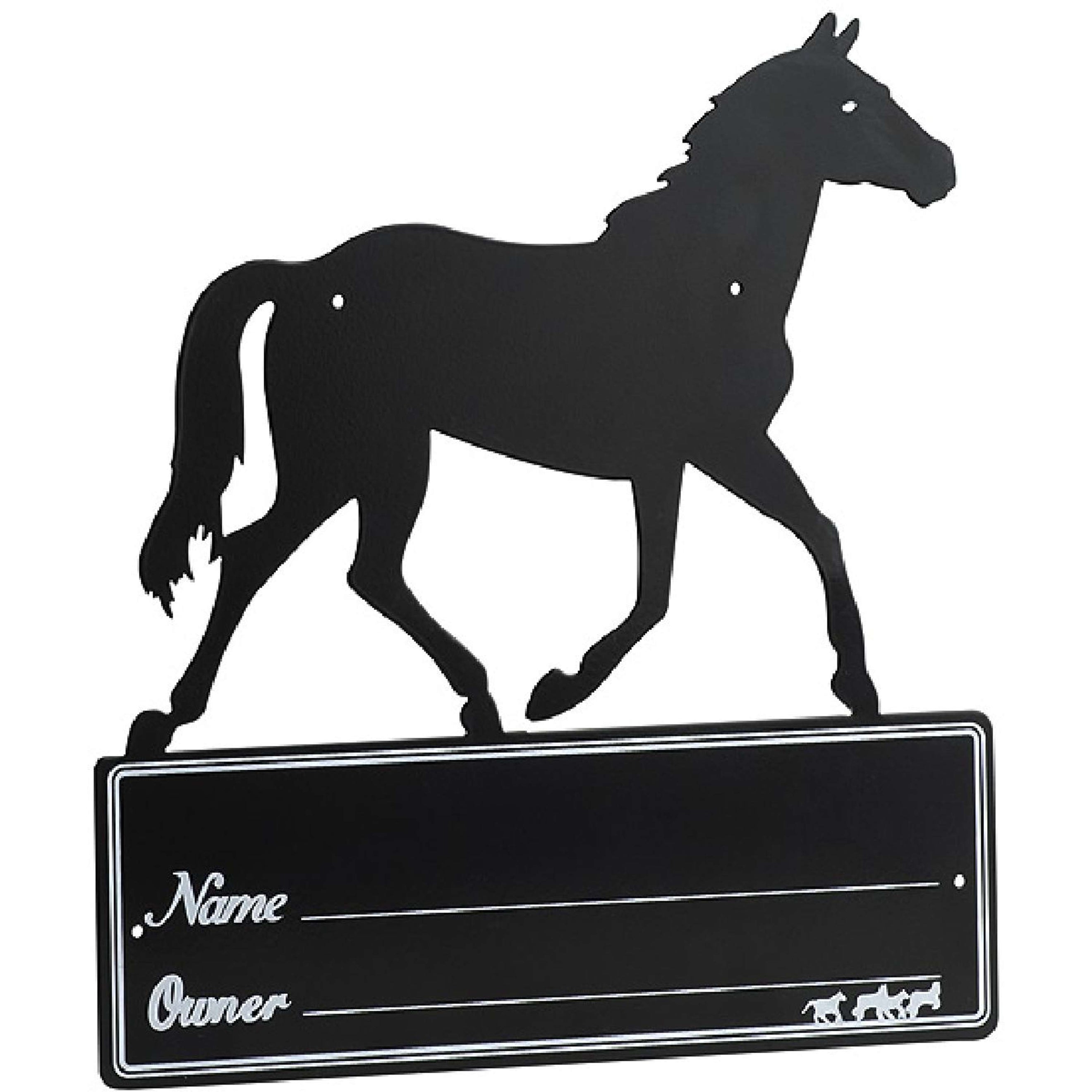 Hippotonic Targhetta Nome Nero