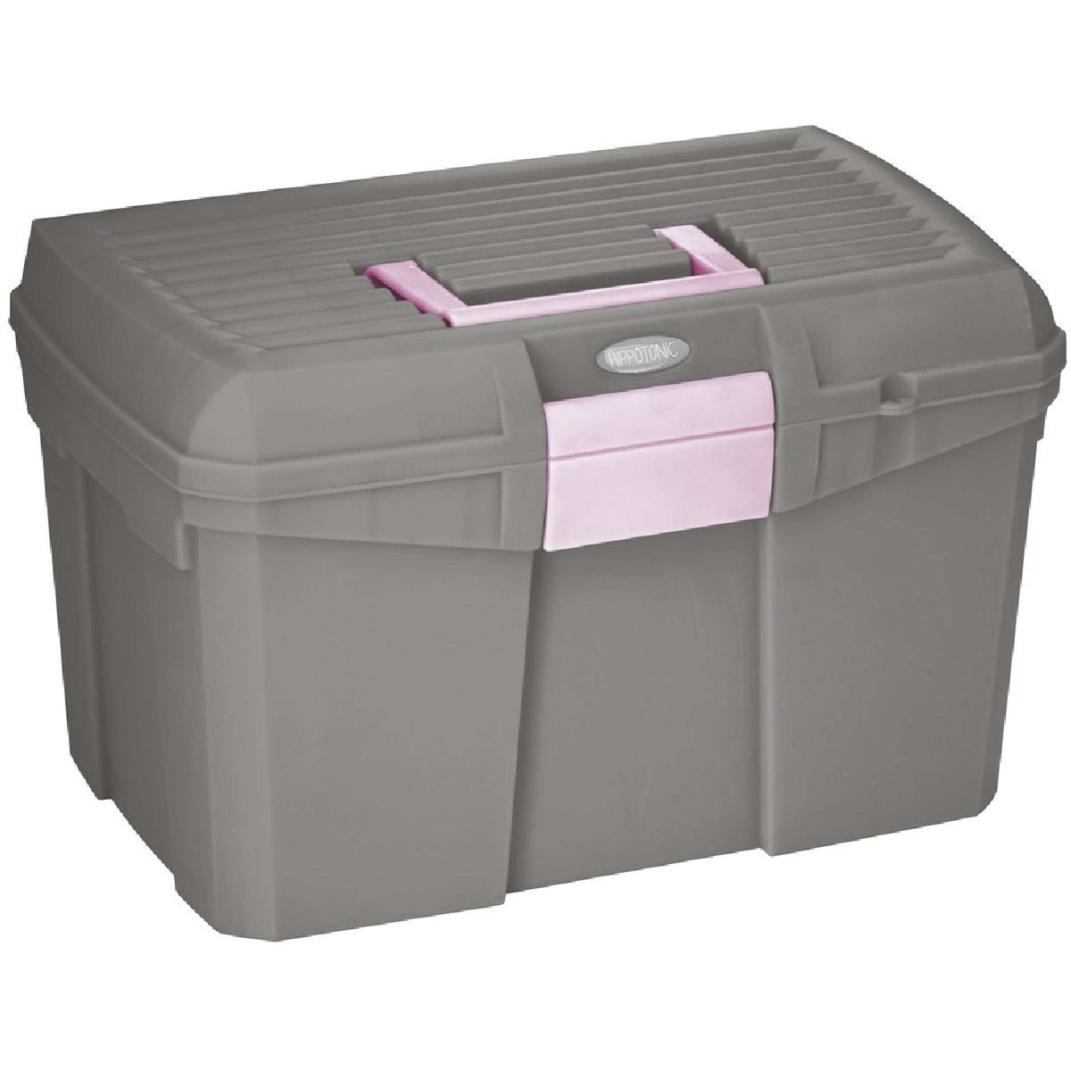 Hippotonic Scatola per Toelettatura Grigio/Rosa