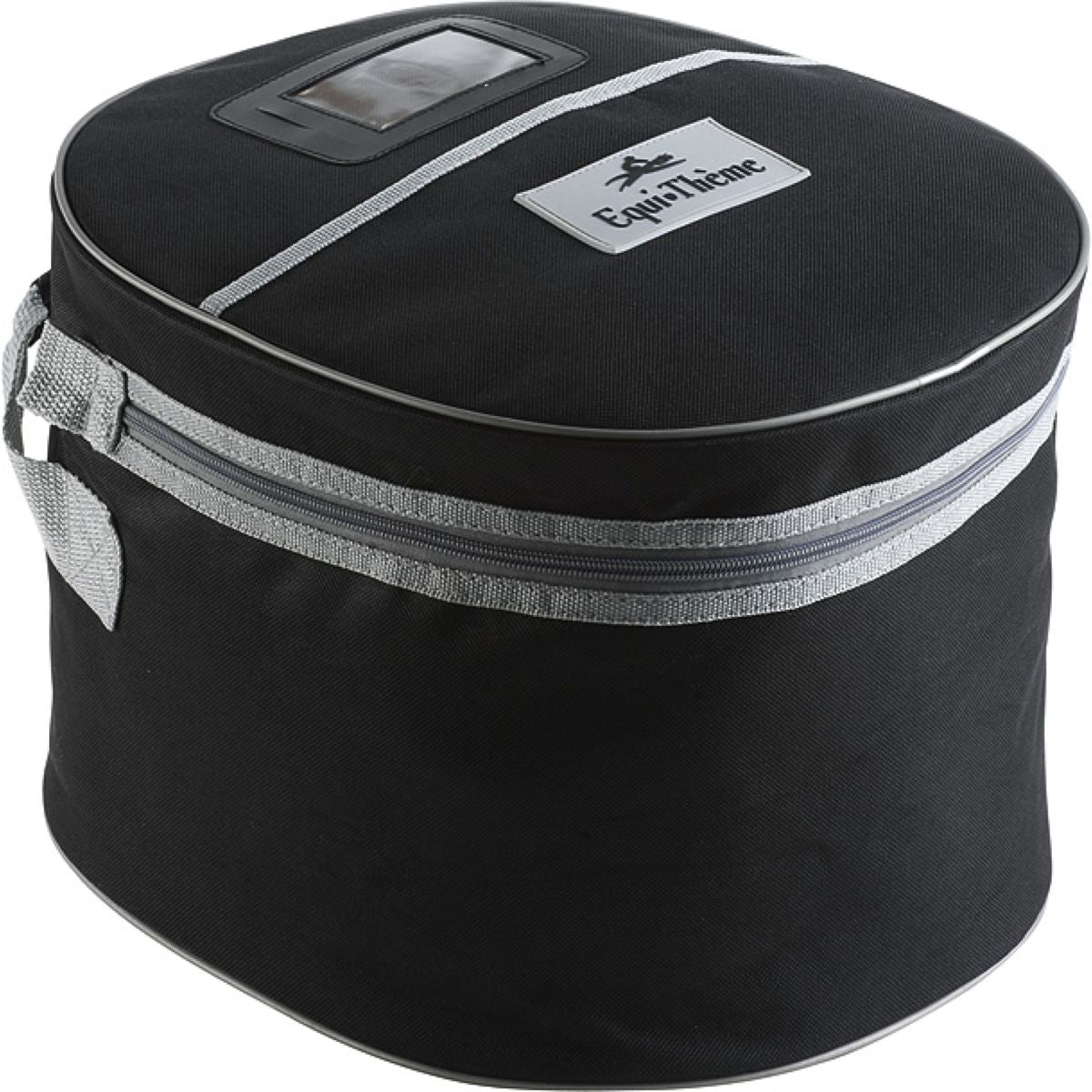 EQUITHÈME Borsa per Casco Nero/Grigio