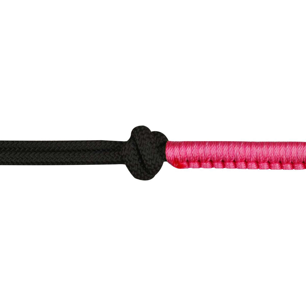 Norton Set Capezzina in Corda Fun Colour Ethologisch Nero/Fucsia