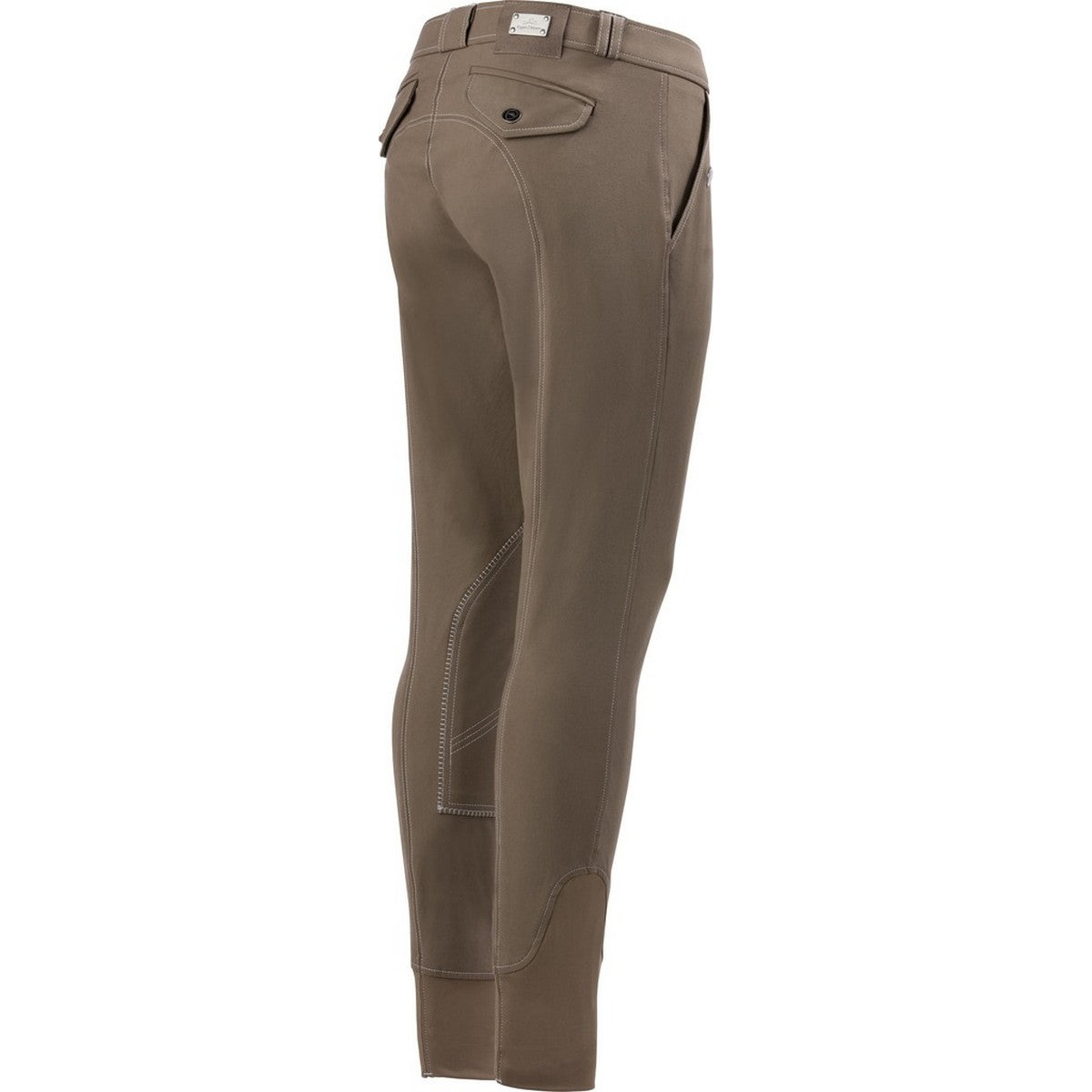EQUITHÈME Pantaloni da Equitazione Verona Tortora/Bianco