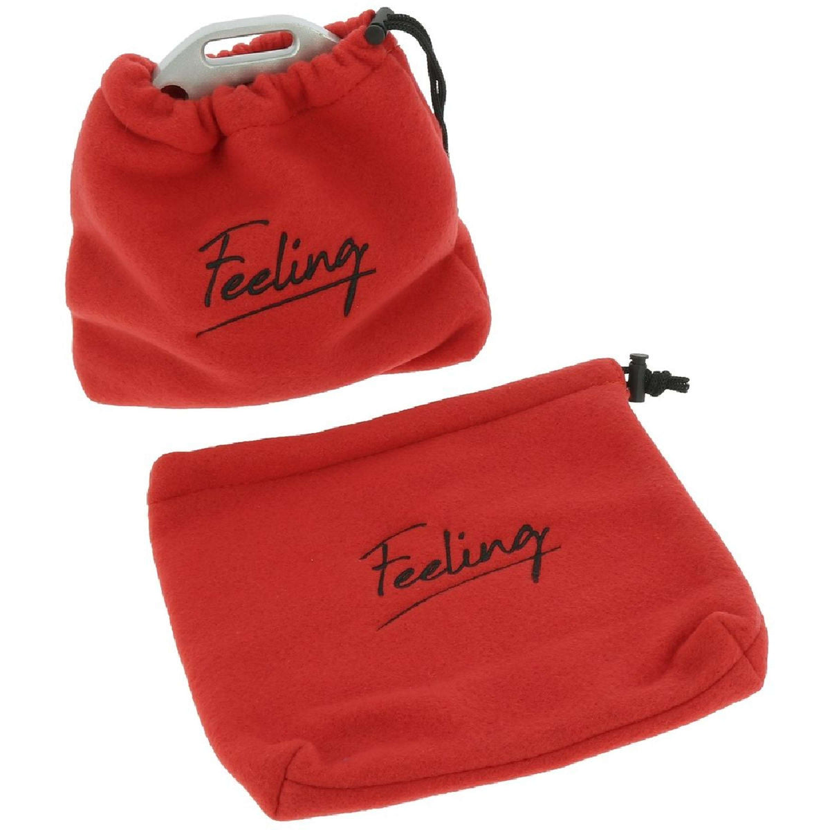 Feeling Copri staffe Fleece Rosso
