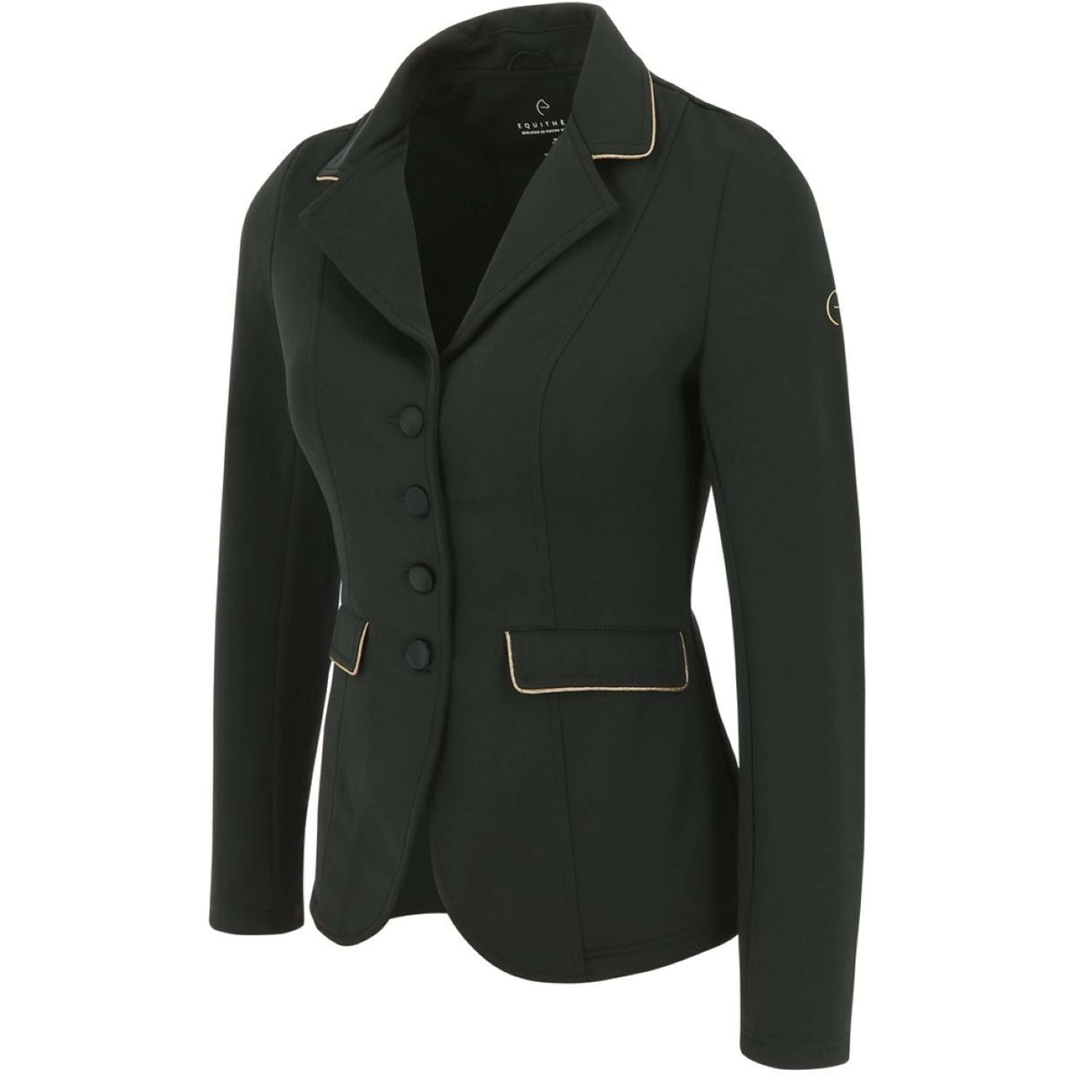 EQUITHÈME Giacca da Competizione Marseille Nero