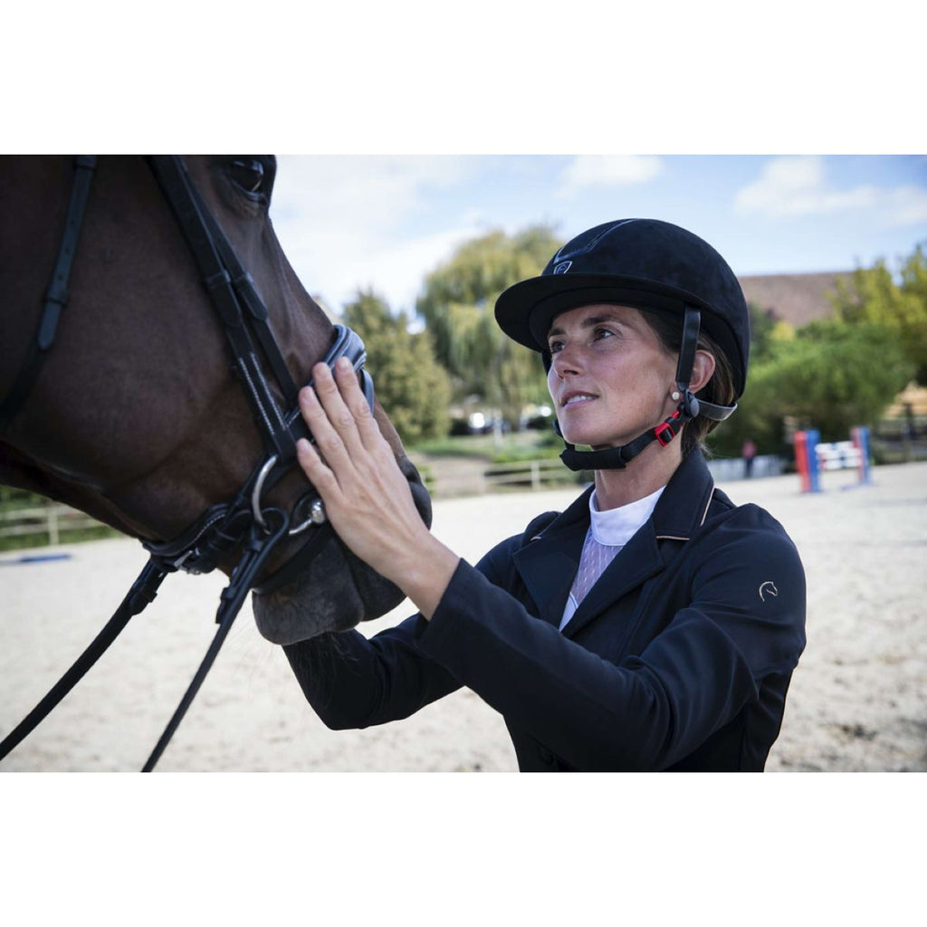 EQUITHÈME Giacca da Competizione Marseille Nero