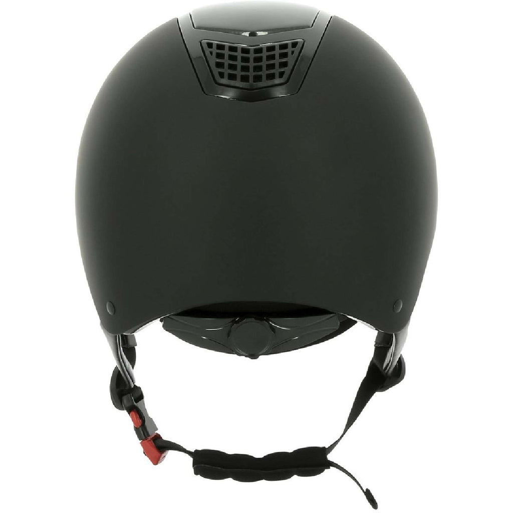 EQUITHÈME Casco da equitazione Airy Nero/Carbonio