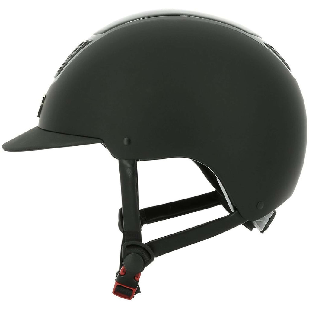 EQUITHÈME Casco da equitazione Airy Nero/Carbonio
