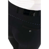 EQUITHÈME Pantaloni da Equitazione Safir Nero/Blu