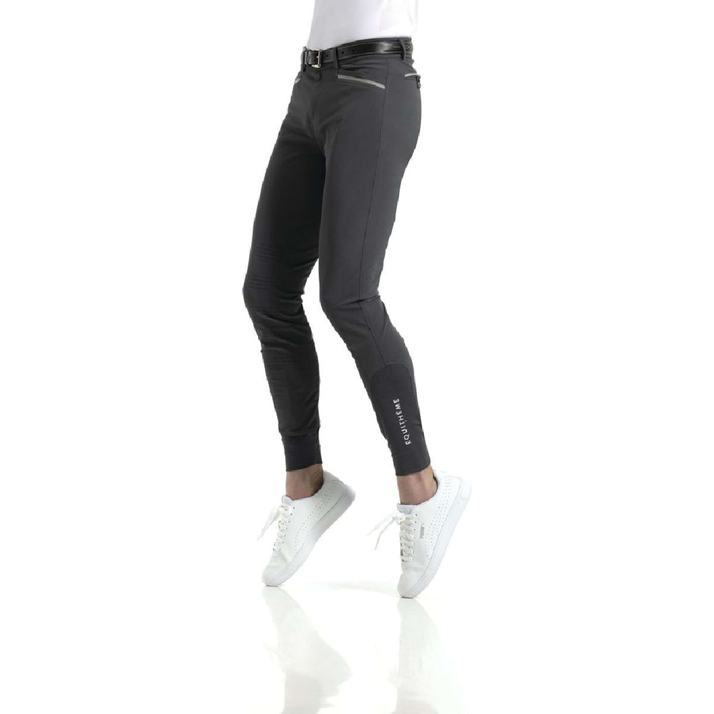 EQUITHÈME Pantaloni da Equitazione Georg Antracite