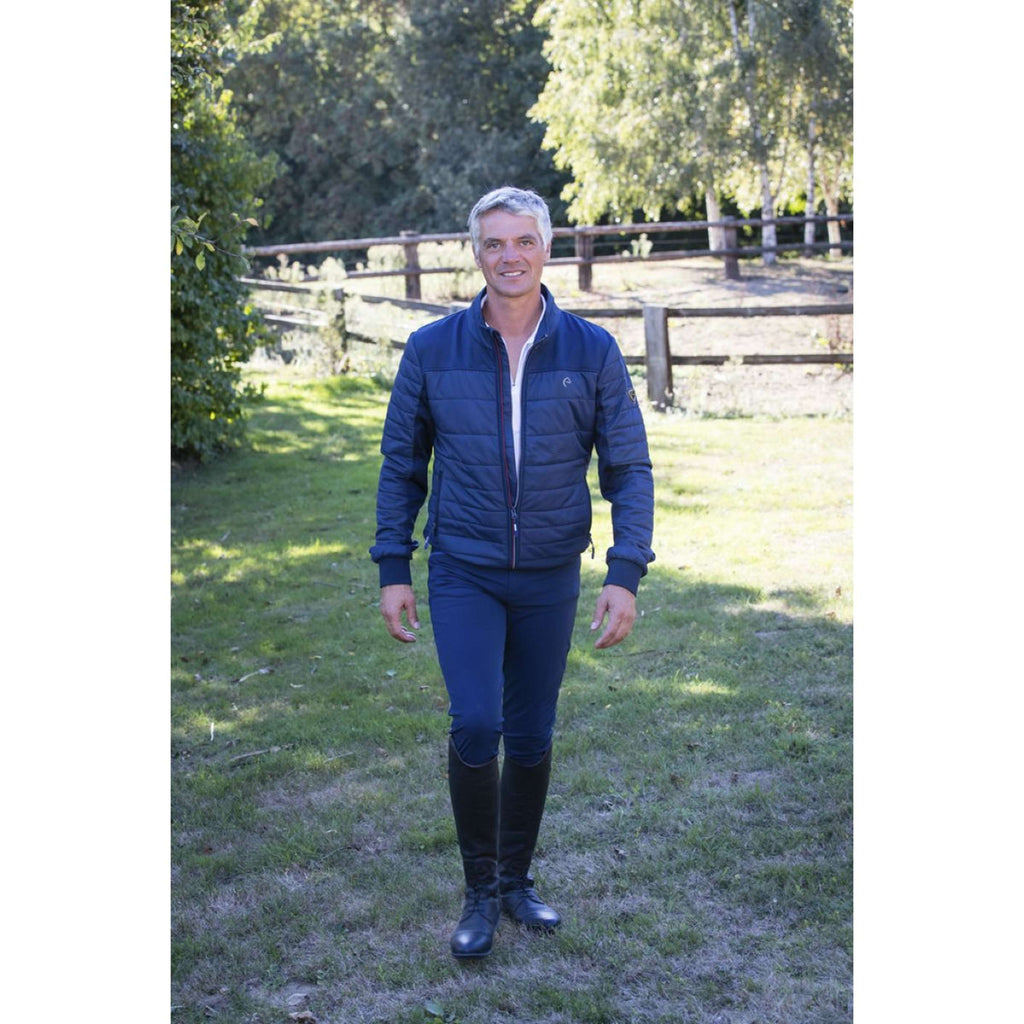 EQUITHÈME Pantaloni da Equitazione Georg blu navy