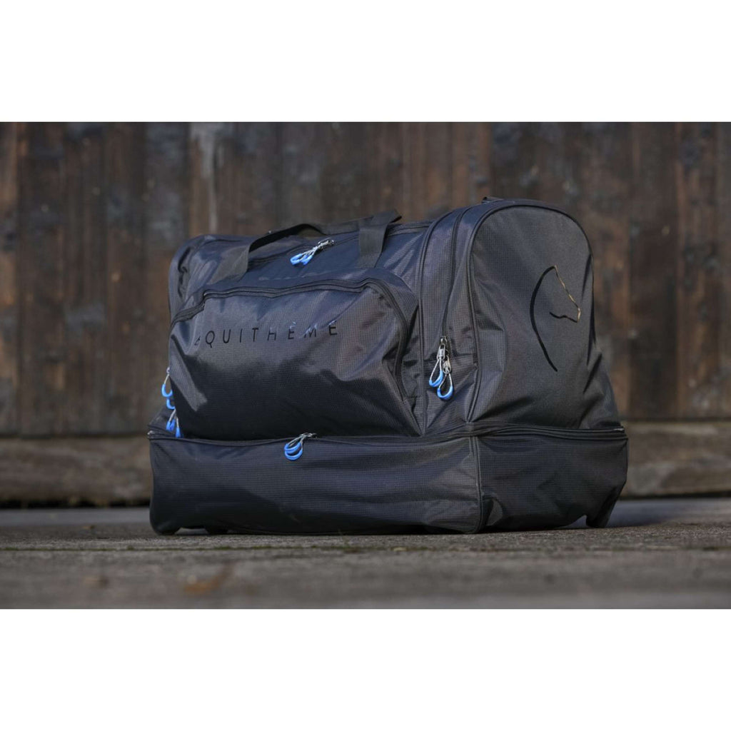 EQUITHÈME Borsa da Viaggio Sport Nero