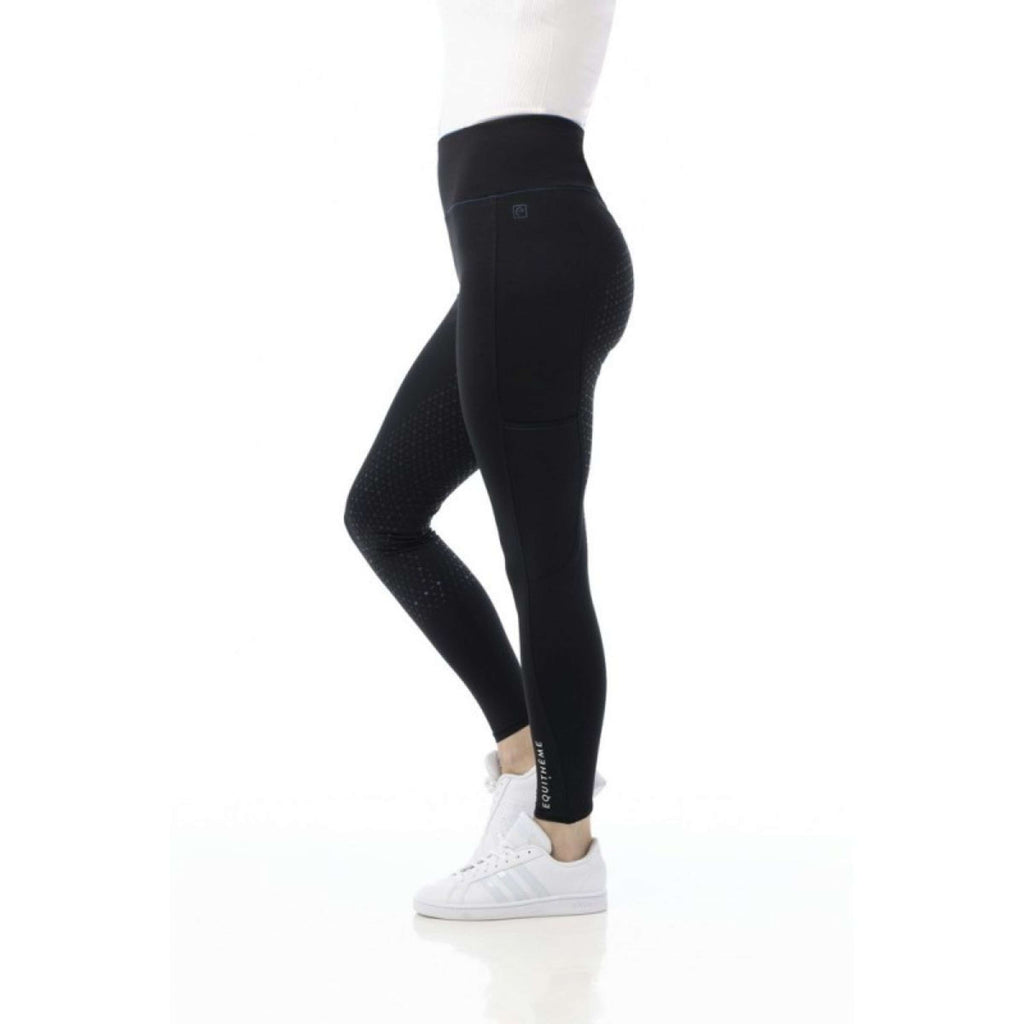 EQUITHÈME Leggings da Equitazione Lyly Nero