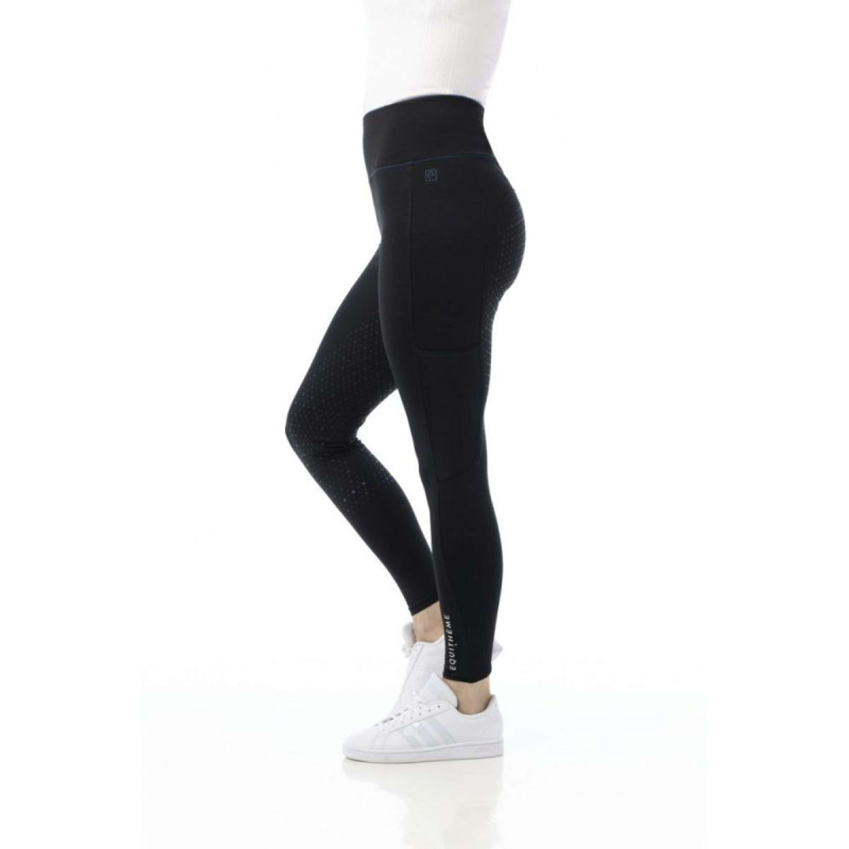 EQUITHÈME Leggings da Equitazione Lyly Nero