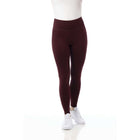 EQUITHÈME Leggings da Equitazione Lyly Rosso scuro