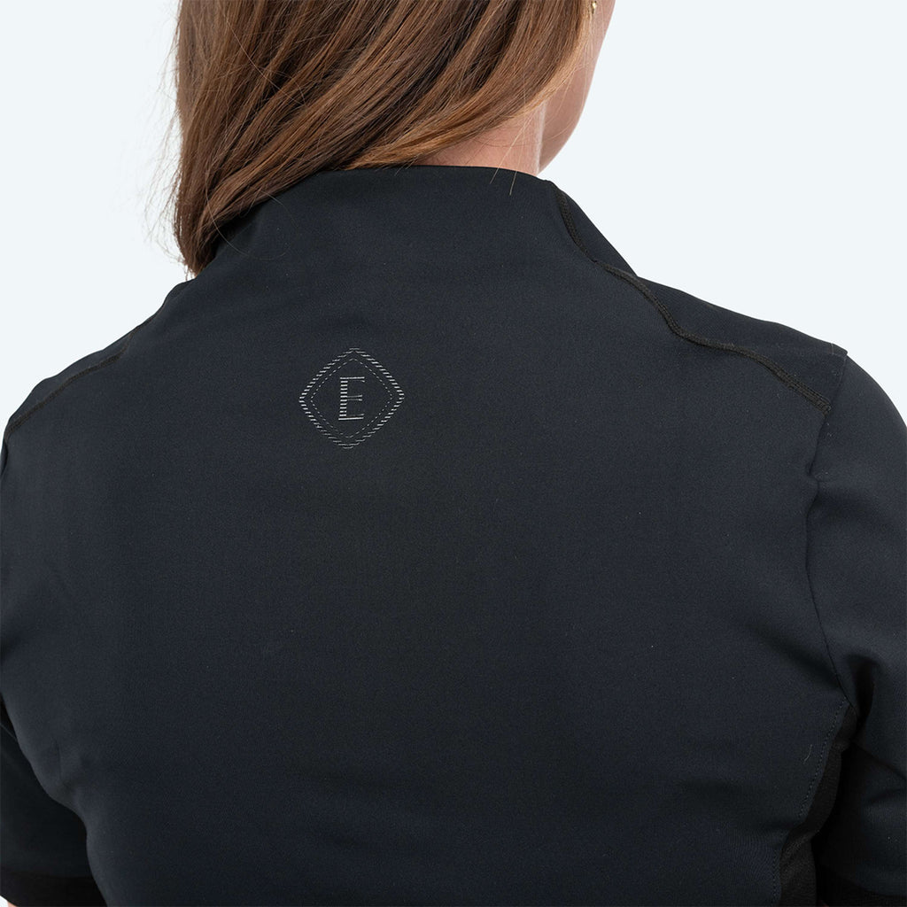 Elvera Equestrian Maglia da allenamento EEVexa Manica Corta Nero