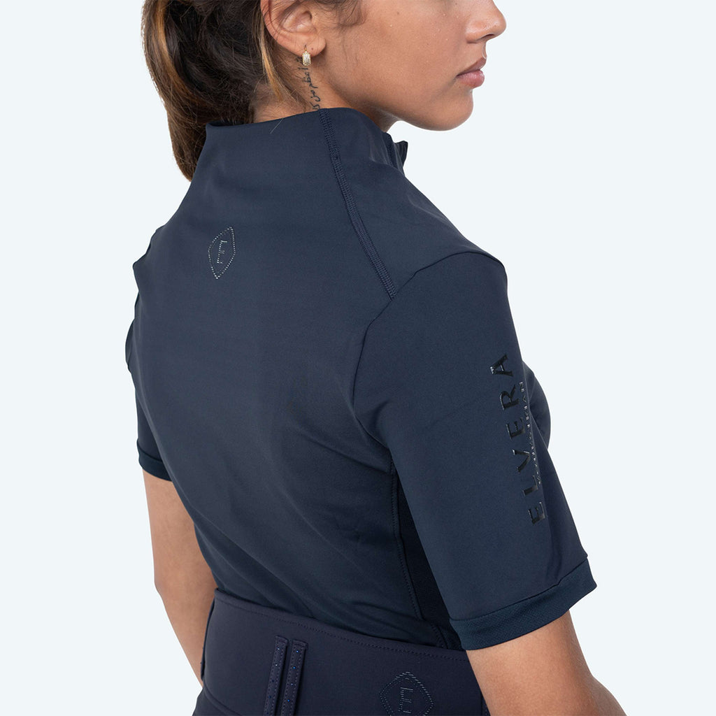 Elvera Equestrian Maglia da allenamento EEVexa Manica Corta Navy