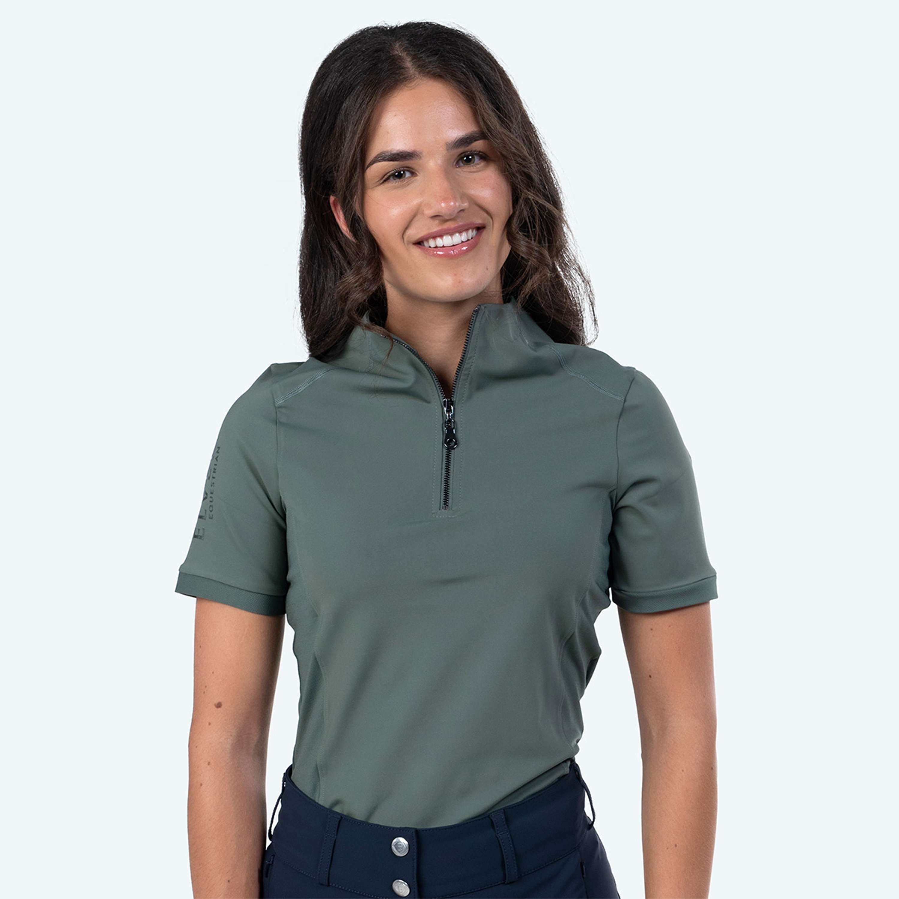 Elvera Equestrian Maglia da allenamento EEVexa Manica Corta Oregano