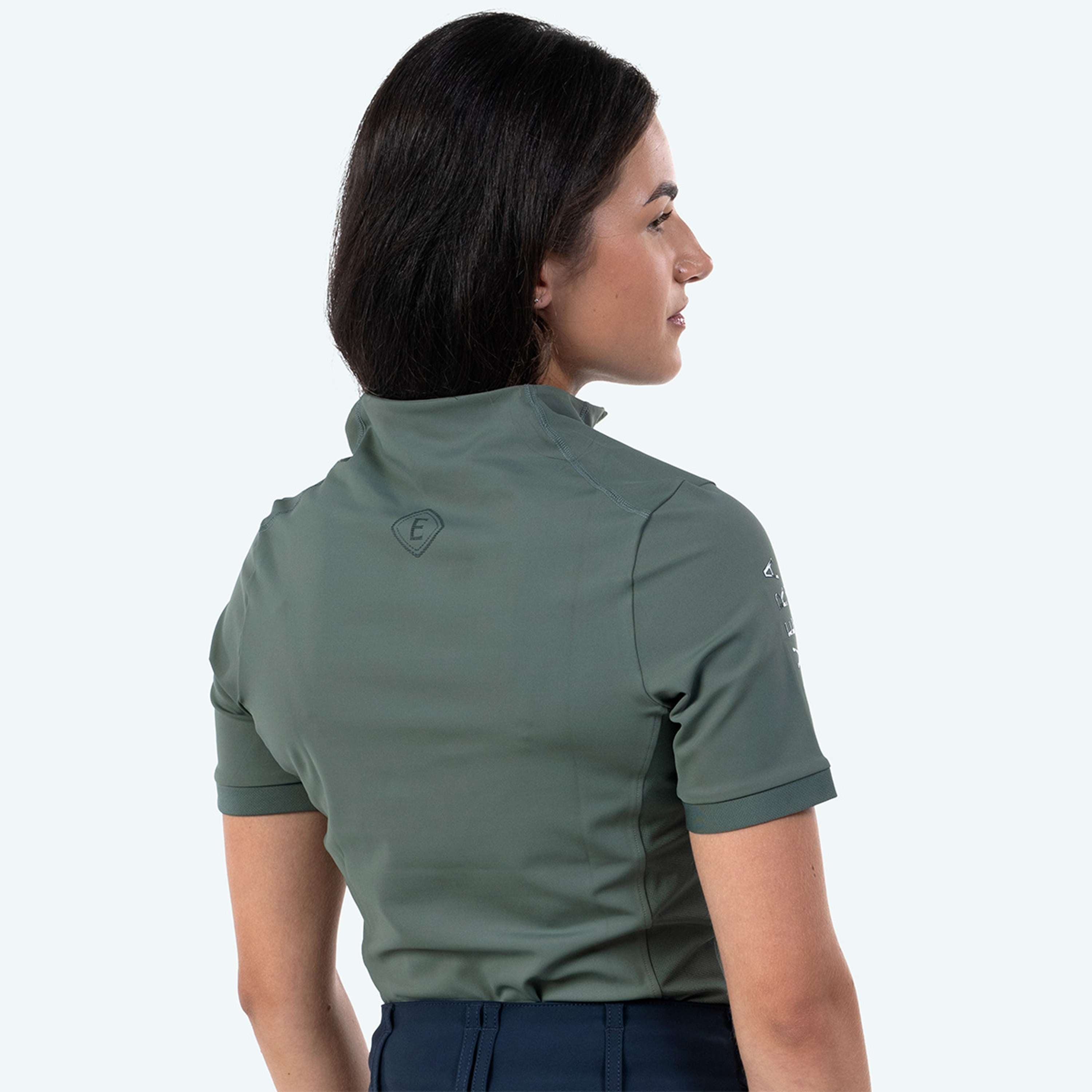 Elvera Equestrian Maglia da allenamento EEVexa Manica Corta Oregano