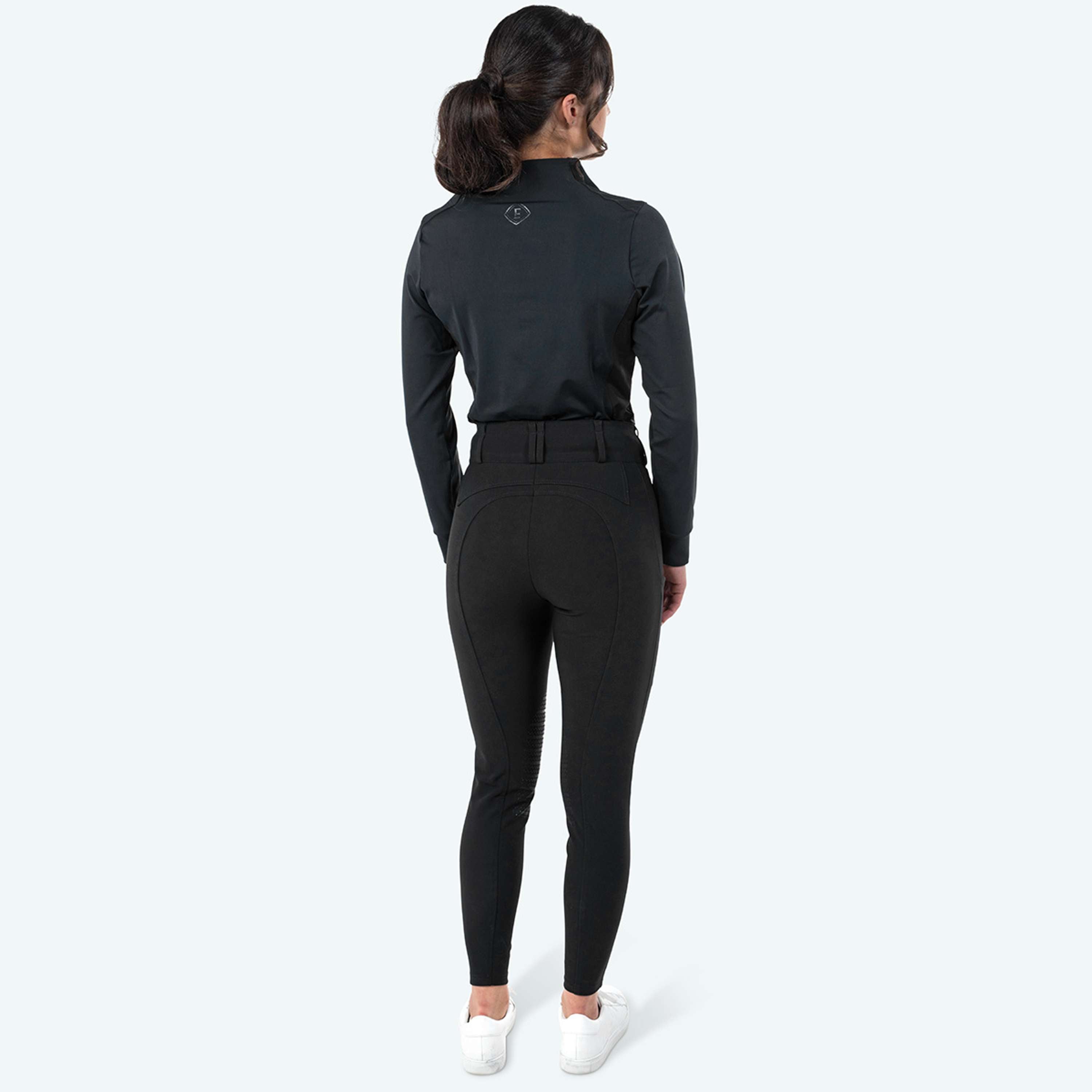 Elvera Equestrian Maglia da allenamento EEMexa Manica Lunga Nero