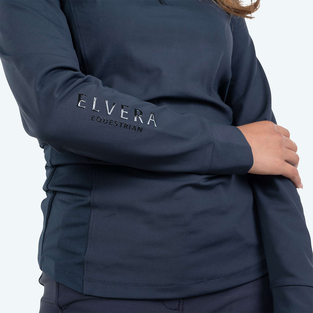 Elvera Equestrian Maglia da allenamento EEMexa Manica Lunga Navy