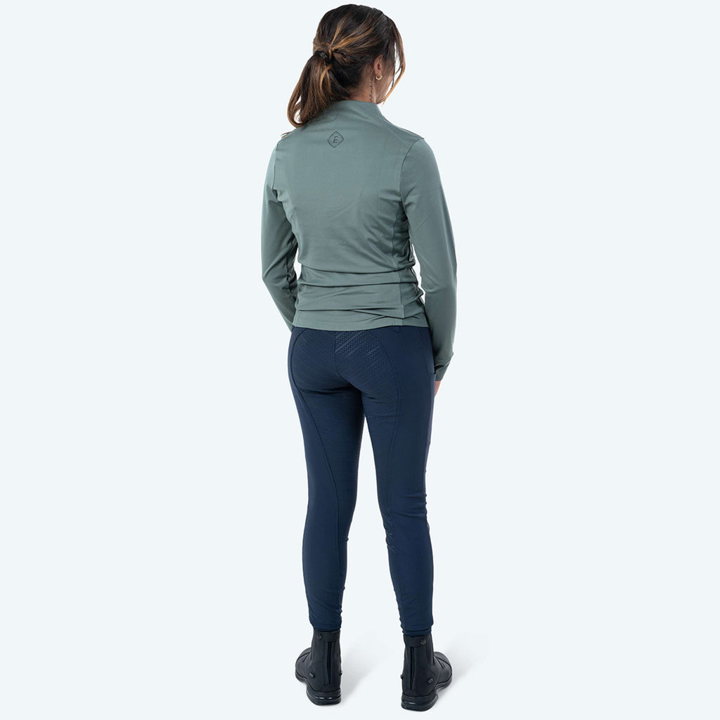Elvera Equestrian Maglia da allenamento EEMexa Manica Lunga Oregano
