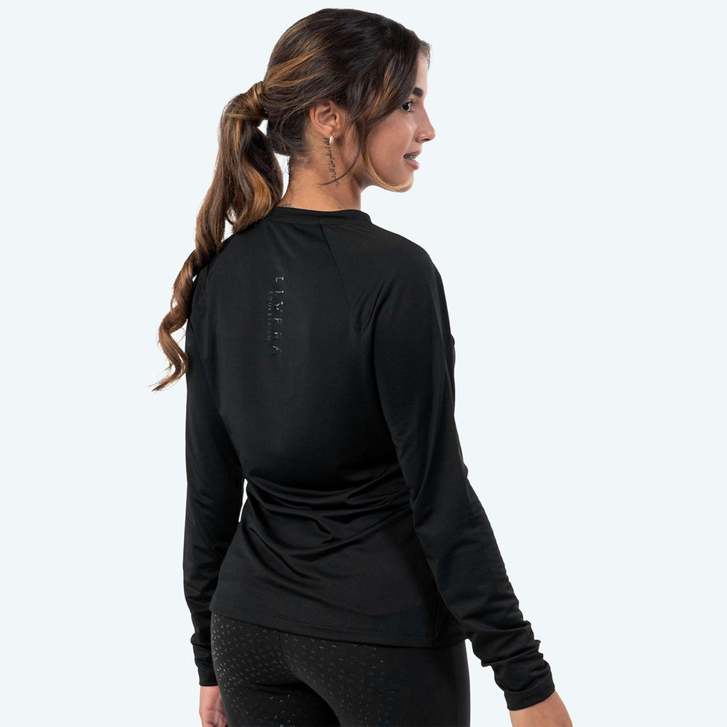 Elvera Equestrian Maglia tecnica EELunara Nero
