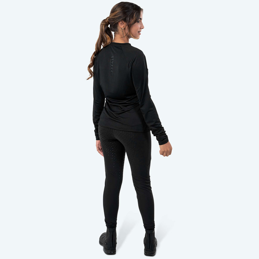 Elvera Equestrian Maglia tecnica EELunara Nero