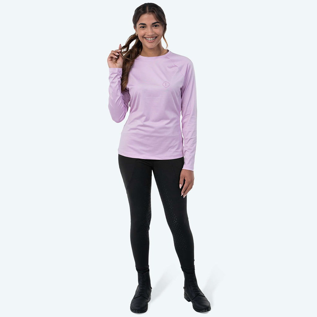 Elvera Equestrian Maglia tecnica EELunara Lila Purple