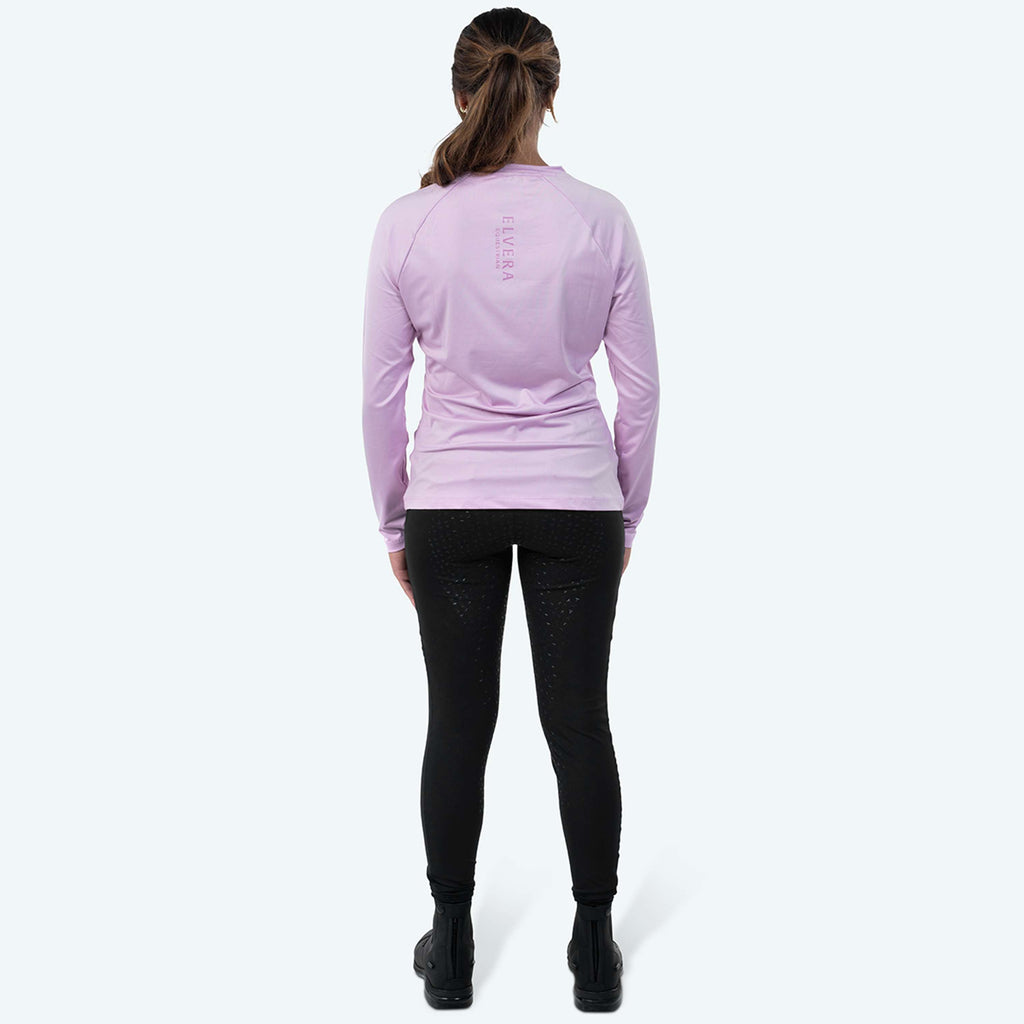 Elvera Equestrian Maglia tecnica EELunara Lila Purple