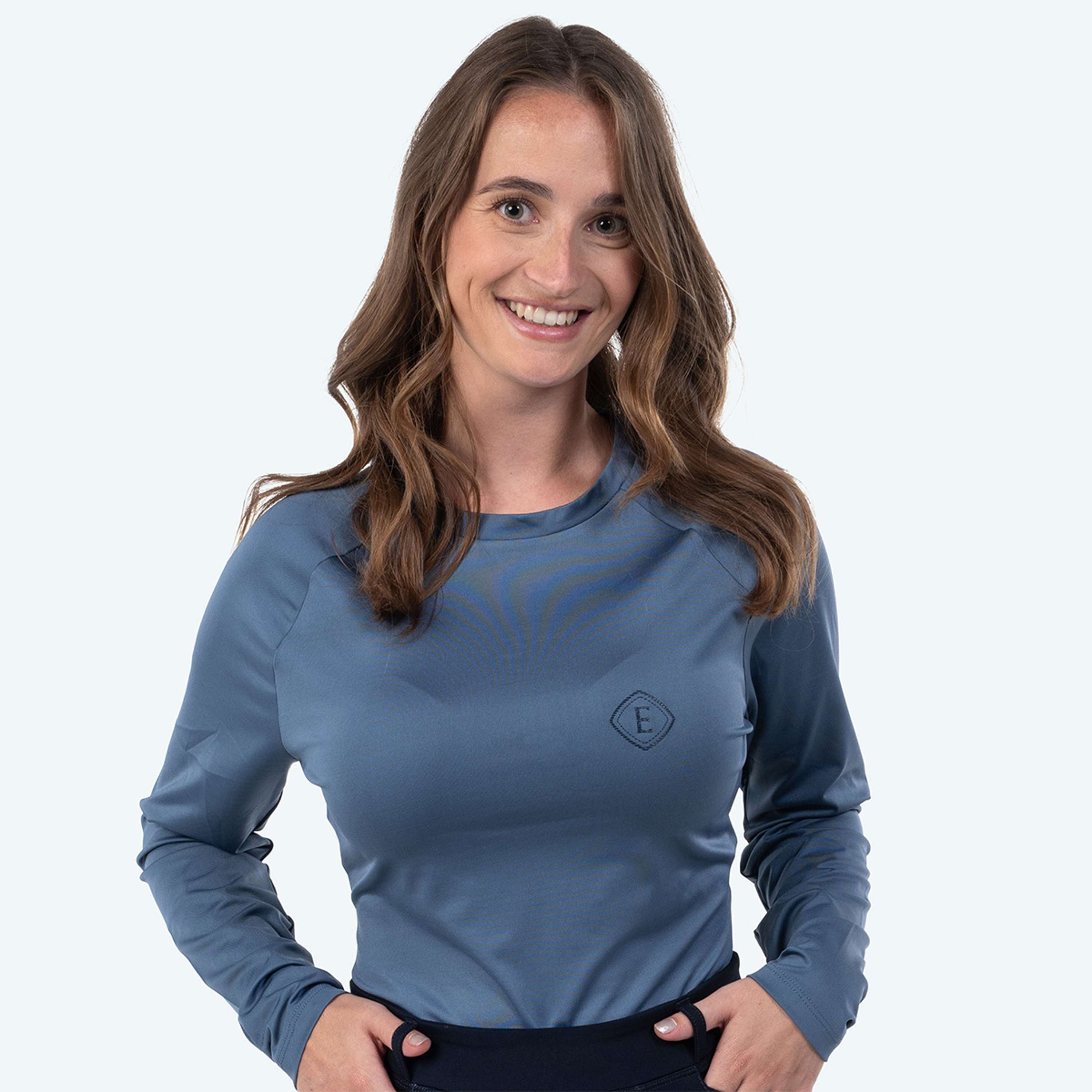 Elvera Equestrian Maglia tecnica EELunara Dove Blue