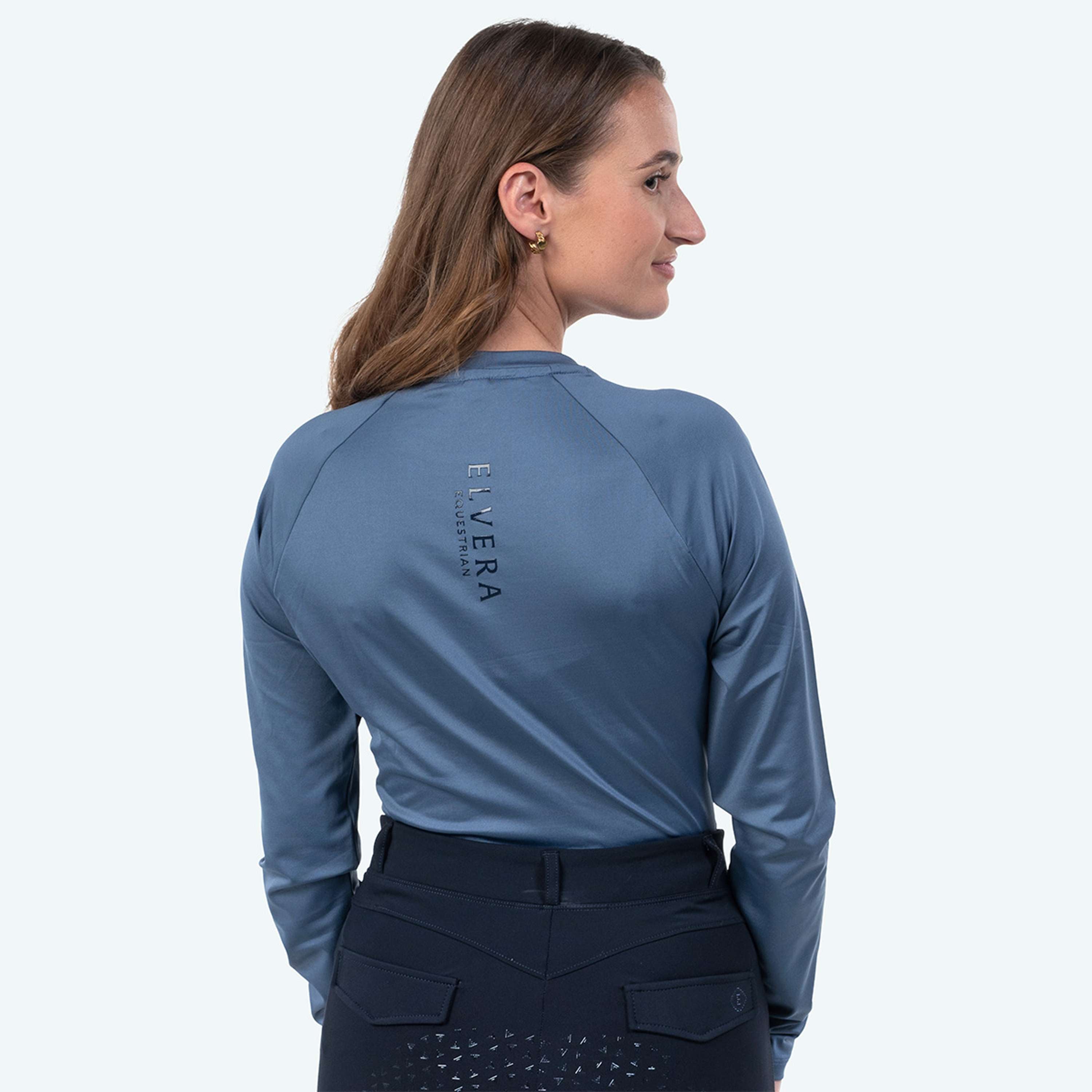 Elvera Equestrian Maglia tecnica EELunara Dove Blue