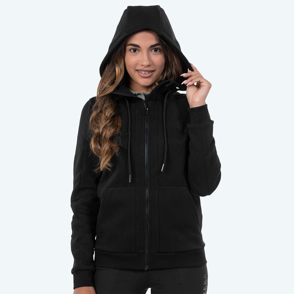 Elvera Equestrian Felpa con cappuccio e zip EEValera Nero