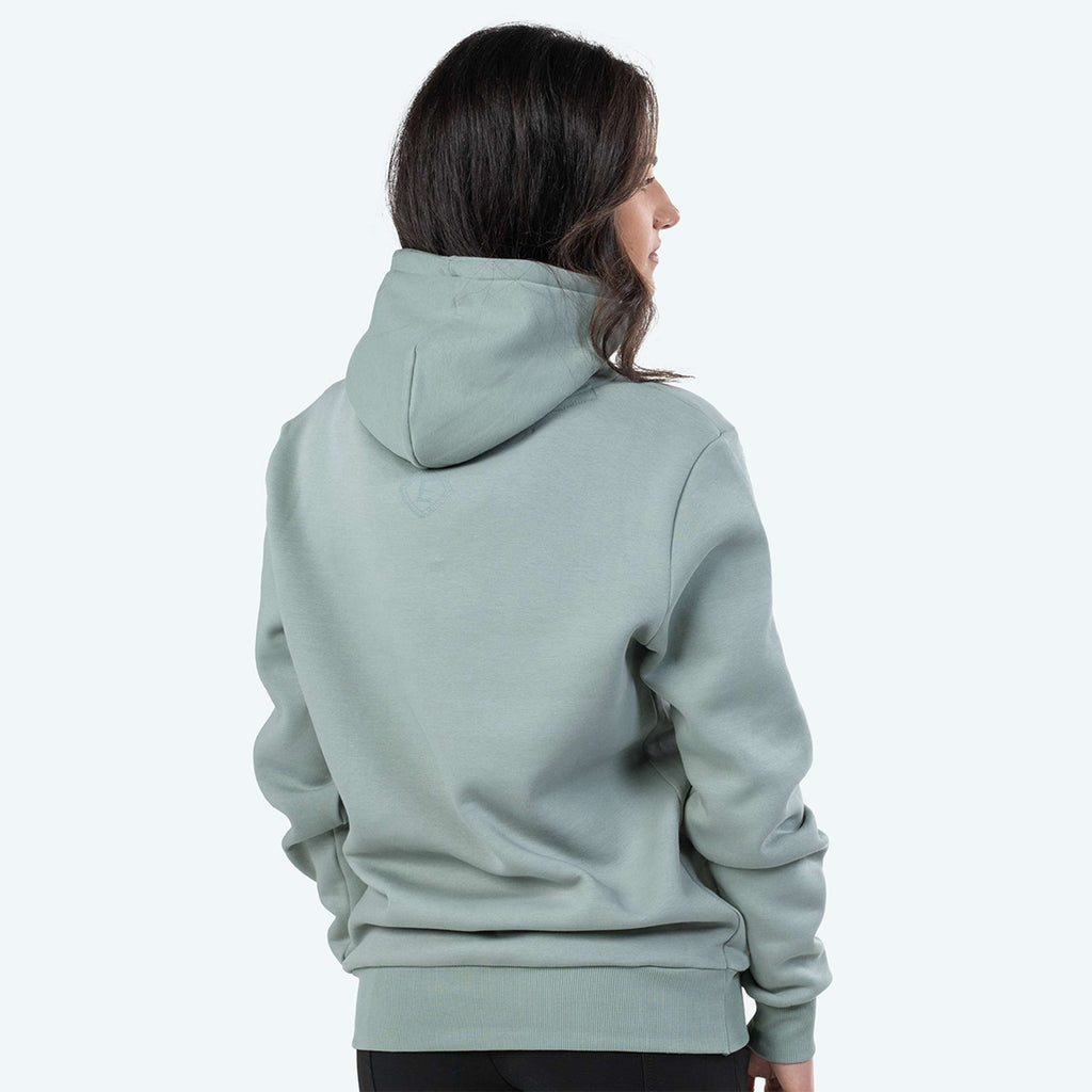 Elvera Equestrian Felpa con cappuccio EEUnity Green Meleu