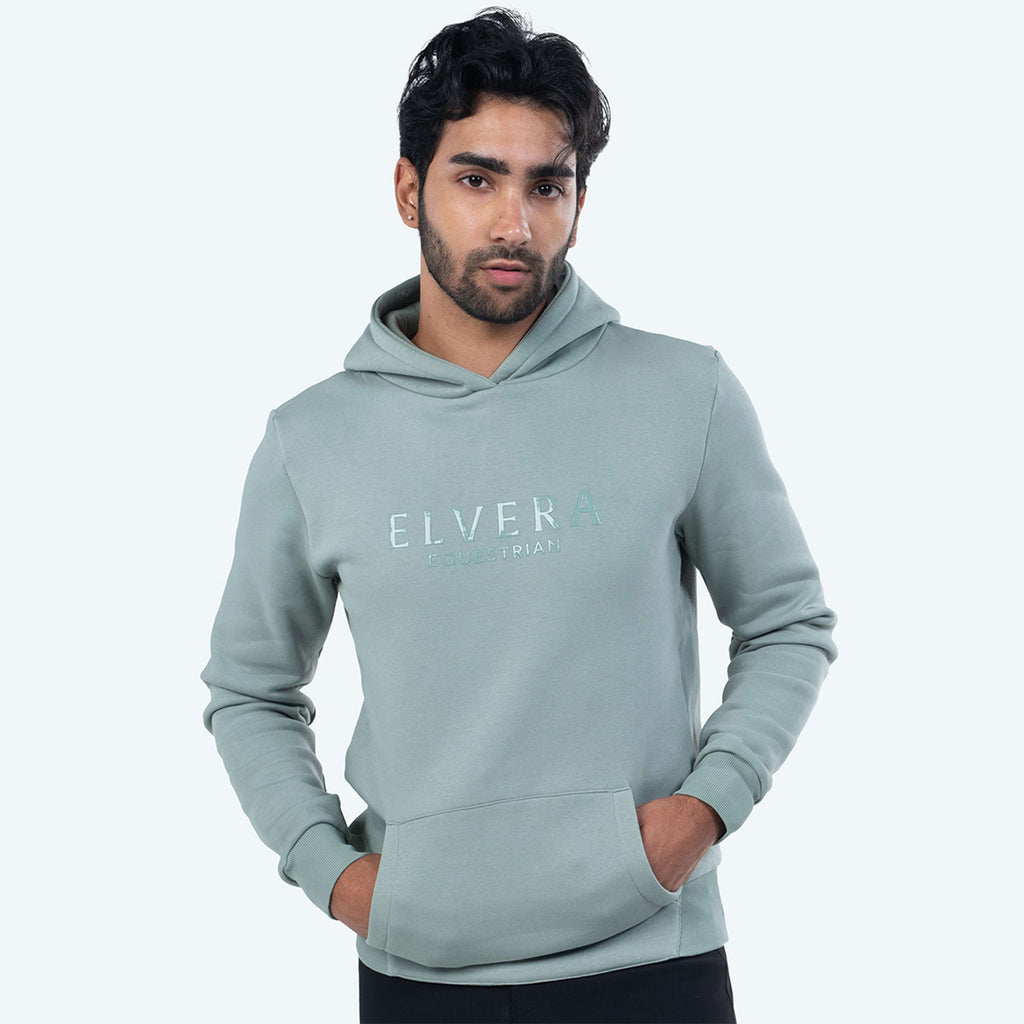 Elvera Equestrian Felpa con cappuccio EEUnity Green Meleu